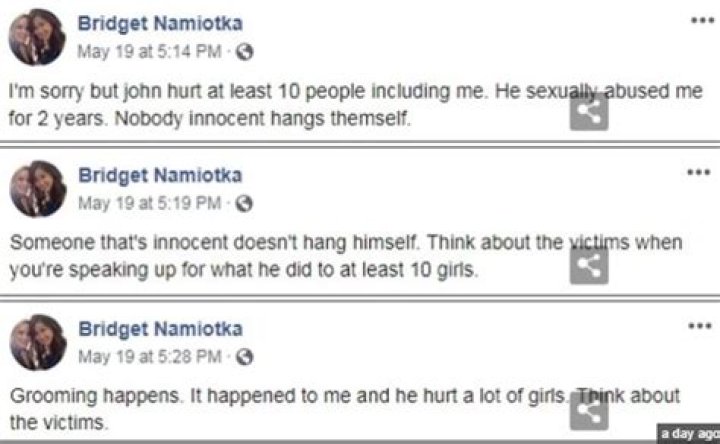 Bridget Namiotka Sexual Abuse, Married, Husband, Children, Net Worth, Career, Age, Height, Wiki-Bio