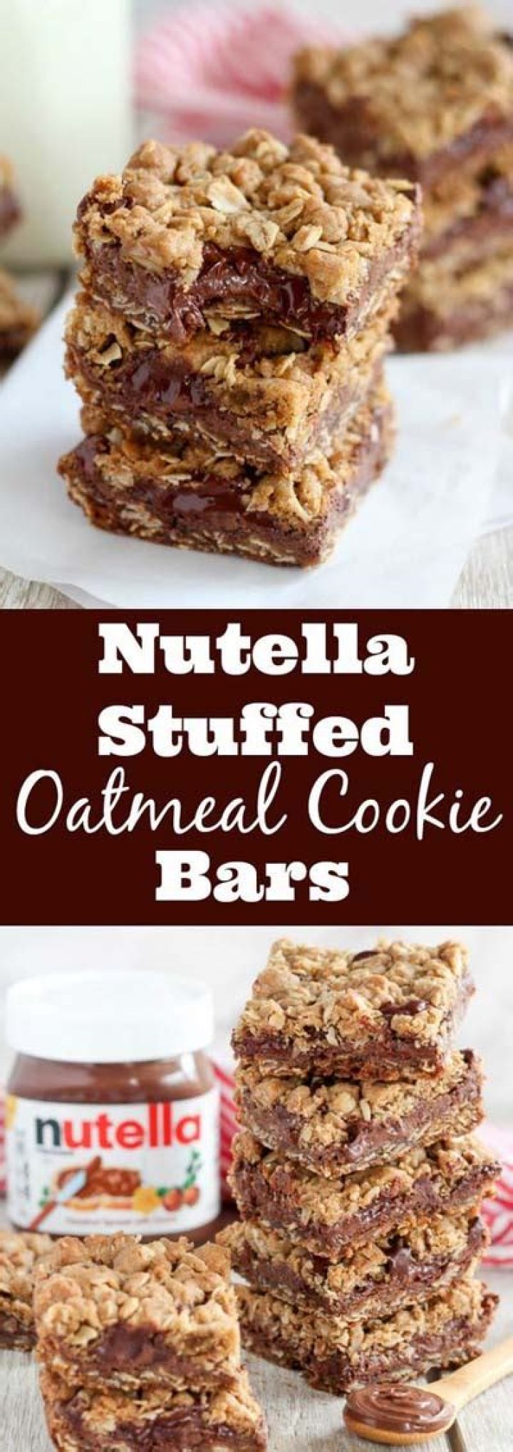 Nutella Cookie Bars {So Easy}