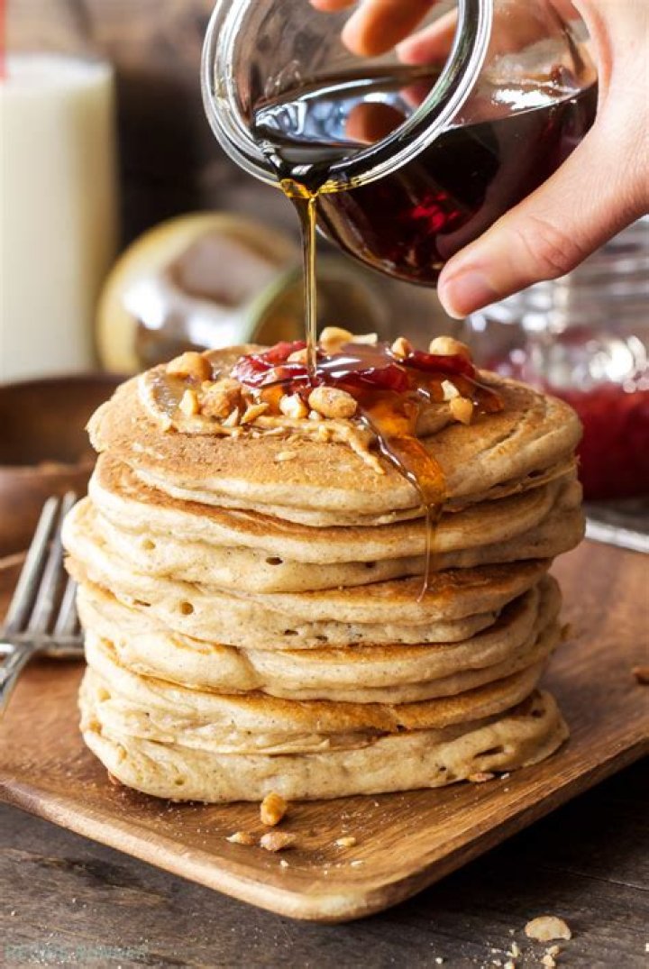 Peanut Butter and Jelly Pancakes