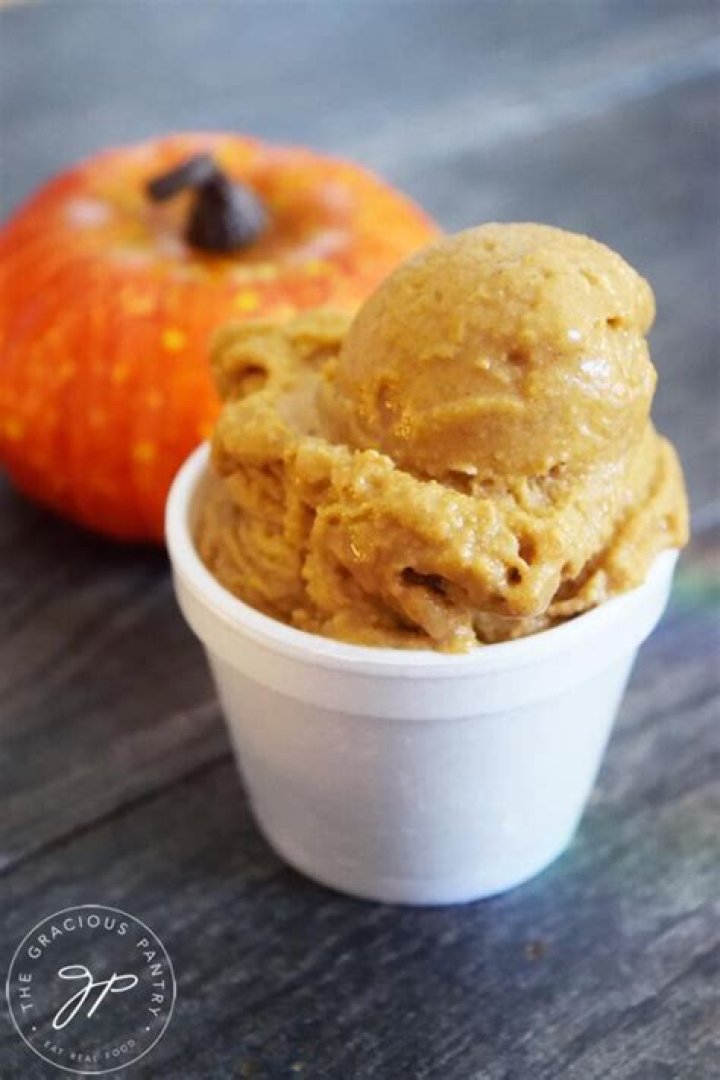 Pumpkin Ice Cream (No-Churn) - Celebrating Sweets