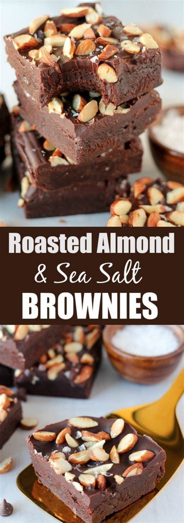 Sea Salt Brownies - Celebrating Sweets